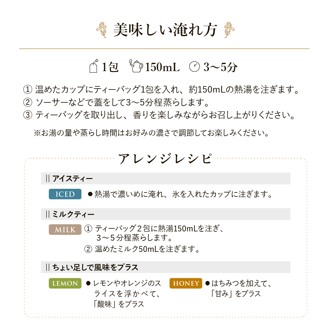 ハーブティお試しパック 10包