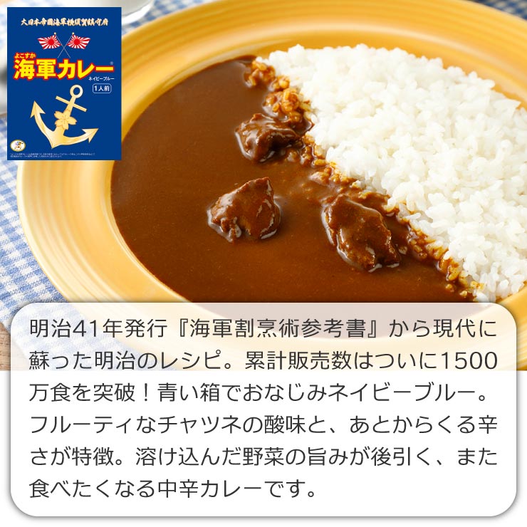 よこすか海軍カレー ネイビーブルー 2食入
