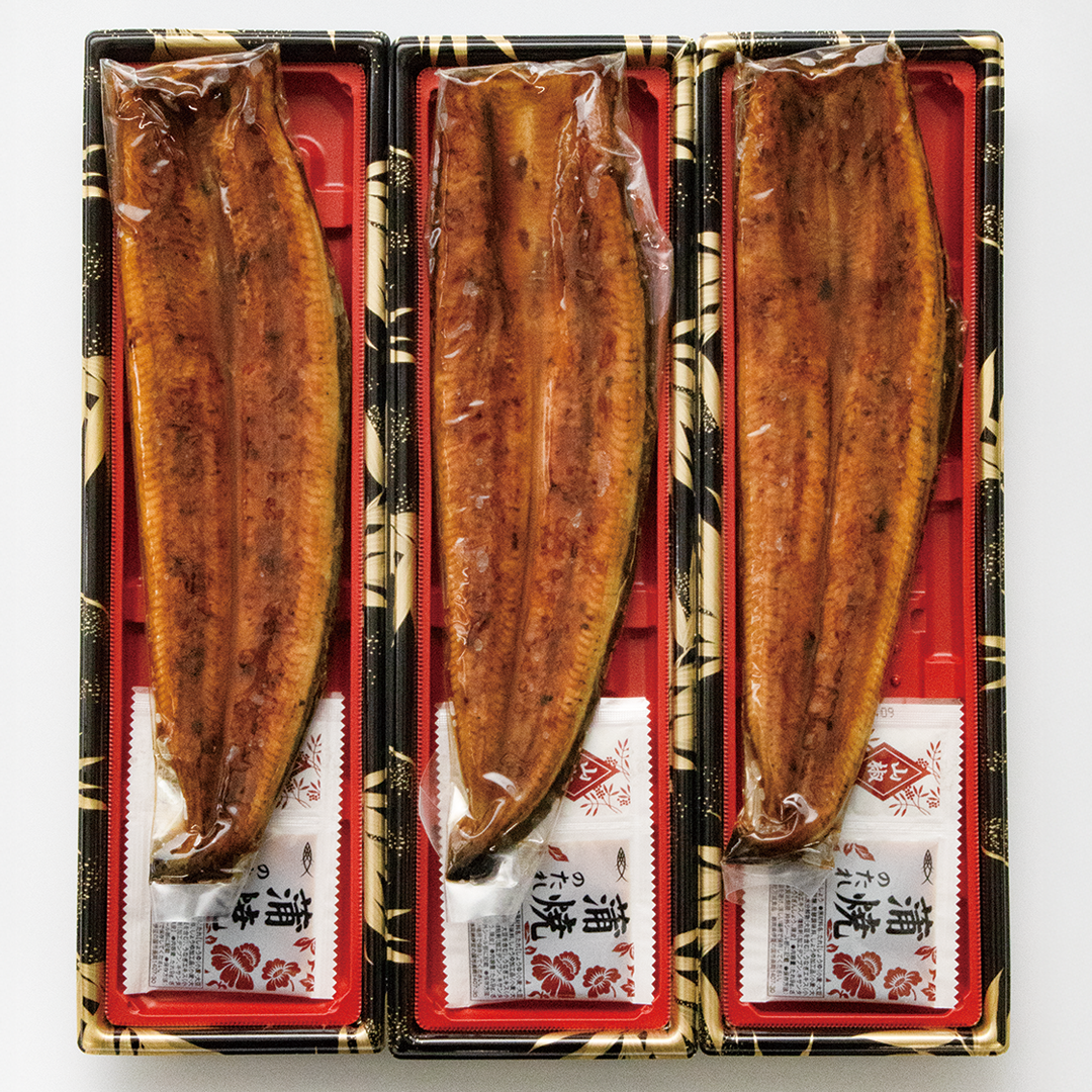国産うなぎ長蒲焼（3尾）